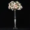 Kryształowy ślub Crystal Wedding Centerpiece stolik stojak na stojak kwiatowy filary 70 cm wysokości 20 cm Dekoracja dekoracji 9649110