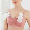 Handsfree Vrouwen Maternity BH Verstelbare borstpompen Holding Nursing Bra Zwangerschap Borstvoeding BH Ondergoed Kleding Y0925