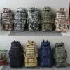 Backpackpakketten 100L camouflage tactische militaire rugzak waterdichte slijtvaste nylon klimmen voor kampeerreizen P230511
