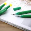 Kaktus Gel Pen Green Rośliny Roller Pen School Biuro Student Papiernicze Dzieci Pisanie Narzędzia WLL259