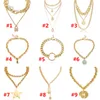 50 % Rabatt auf mehrschichtige Punk-Perlen-Halskette, Kragen-Statement, Jungfrau Maria, Münze, Kristall-Anhänger, Damenschmuck, Direktversand