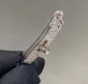 2022 Braccialetto di fascino di qualità di lusso con diamante per regalo di gioielli di fidanzamento di nozze da donna con scatola PS3833