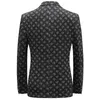 Herenpakken Blazers Designer Luxe Mannen Mode Blazer Jas Single Breasted Casual Heren Katoenfluweel maat M L XL 2XL 3XL 4XL C7VE