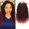 Extensions de cheveux synthétiques Bomb Twist Crochet Hair 14 pouces Spring Twists Crochets Pré-bouclé Passion Twisted Braiding Sénégalais Kinky Curly LS02