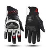 Moto gant course en Fiber de carbone été hommes écran tactile gants en cuir Moto équitation équipement de protection Guantes Luva Moto