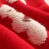 H.SA Vinter Kläder Pullover och Tröjor Ruffles Casual Jumpers Bear Knitwear Fashion Koreansk Vintertröja Söt Sticka Toppar 210716