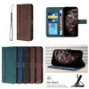 Business Skin Feel Leather Wallet Cases For Sony Xperia 10 III 5 II 1I L4 One Plus 9RT 9R Pro 9 Nord 2 5g 200 100 4G Hand Feeling Credit ID Card Slot Holder Flip Cover Book