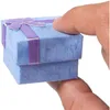Biżuteria Przechowywanie Paper Paper Multi Colors Ring Cases Cases Opakowania Pudełka na prezenty do rocznic Prezenty Urodziny