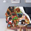 Blankets Poodle Fleece Blanket 3D Full Printed Wearable Adults/kids Sherpa Drop Shippng