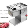 400 kg / h Elektryczny Maszyna do krojenia Commercial Meat Maszyna do cięcia mięsa ze stali nierdzewnej Mięso Krajalnica