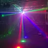 Hohao Professional DJ 16x3W 3IN1 LEDビームレーザーストロボ移動ヘッドフットボールステージ照明ディスコボールライトDMX512 DJナイトクラブパーティーウェディングKTVバーショー