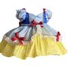 夏の女の子のロリータプリンセスボールガウンスペインの赤ちゃんのドレスのための女の子の誕生日バプテスマパーティードレス子供全服G1129