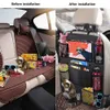 Organisateur de siège arrière de voiture avec support de tablette à écran tactile, 9 poches de rangement, tapis de protection de dossier de siège de voiture pour enfants en bas âge5437112