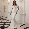 Mooie boot nek avondjurken feestjurk vrouwen bruiloften jurken lange vestidos elegantes snoep kleur nieuwe stijl prom dresses
