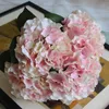 Künstliche Blumen Hortensienstrauß 5 Gabelköpfe Seidenblume Real Touch Fake für DIY Tisch Zuhause Hochzeit Geburtstag Dekor