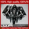 Body Injection For KAWASAKI NINJA ZX12R ZX1200C ZX 12R 1200 CC 2002-06 3No.47 ZX1200 ZX 12 R 1200CC 02 03 04 2005 2006 ZX-12R 2002 2003 2004 05 06 OEM Fairing glossy black