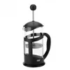 350/600 / 800ml Fransk Press Kaffe / Te Brewer Pot Maker Kettle Rostfritt Stål Glas Termos för Dryck 210607