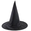 Party Hats 5/6pcs Oxford Witch Wizard Hat Fashion Headgear Halloween Props Cosplay Costume Accessories For Children Adult Black