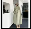 Winter Women Faux Rabbit Coat Luxury Long Fur Coat Loose Lapel OverCoat Thick Warm Plus Size Female Plush Coats