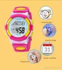 moda calda Ragazzi colorati per bambini Lo sport per bambini ha portato l'orologio digitale Orologi da polso multifunzionali per la festa di compleanno del regalo per bambini