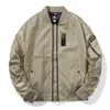 Classic Ma1 Bomber jacket Men Plus size Flight Pilot Baseball jackets Male Military Coat Couple Streetwear veste homme 210928