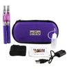 Ego T CE4 Double Starter Kit 1.6ml Atomizer Clearomizer 650 900 1100mAh Ego-t Battery Zipper Case Colorful187a