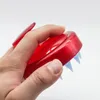 Fabrikspris! Vacker och praktisk mjuk silikon shampoo borstmassage ren hårbotten hushållskam frisörsverktyg