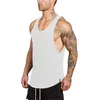 Sept chemises sans manches Joe Cotton Men Men Fitness Shirt Mens Sinlet Bodybuilding Workout Gym Vest Fitness Men6156713