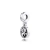 Przyjaciele Boże Narodzenie Zimowa biżuteria 100% Real S925 Sterling Silver Beads Moda Dziewczyna Wisiorek Kobiety Tanie Charms