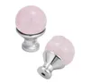 Decorações de Natal Amethyst Armet Knobs Gaveta de pedra natural e puxa o punho para gavetas de cômoda armário de guarda-roupa decorativo