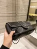 designer Ladies Leather Fashion Bag Flip Cover Large Capacity Chain Outdoor Luxury Handbag Diagonal Wallet