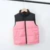 Gilet per bambini Giacche per ragazzi Cappotti invernali per ragazza Lettera classica Gilet Giù Vestiti per neonati Vestiti per adolescenti Capispalla Abbigliamento per bambini Cappotto Giacca Cardigan Weskit 5 colori