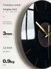 Orologio da parete in vetro di lusso moderno orologio creativo silenzioso s casa Deocr soggiorno cucina grande Reloj Cocina regalo 220115