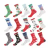 Рождественские хлопковые носки для вечеринки поставляет мужчины и женщины личности мультфильм зимние теплые носки компрессионные спорты стрейч носок рождество подарок