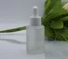 30 ml druppelfles frosted glas aromatherapie vloeibare pipet etherische olie reizen fles lege cosmetische container