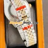 RF 41mm 126334 126331 126333 Horloges Top 2836 Automatische Herenhorloge Kleur Arabische Diamant Wijzerplaat Twee TONE GOUD 904L Steel Case Bracelet Watch_Zone C06B (1)