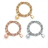 TIFF Luxe Stijl Stapelbare Ball Lock Bedelarmband 12mm Bal Diameter Sieraden 11 Mode Dames Gift Whole333A