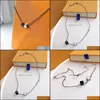 Pendant Necklaces & Pendants Jewelrydesigner Necklace Plated Screw Jewelry Clavicle Chain With Rose Gold Platinum Simple And Fashion Woman L