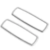 Silver Window Lift Switch Panel Cover Trims Bezels 4PCS ABS for Dodge Charger 2011+ Auto Interior Accessories