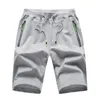 Sommer neue lässige Shorts Herren Strickhose lose große Capris Shorts Herrenhose Casual Male Sports Short Baumwolle Jugendsport X0705