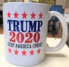 350ml 2024 Trump Mug Make America Great Again Trump America 2020 Mark Cup Water Cup 20 Style wY32