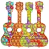 In voorraad Tie-Dye Push Decompression Toy Color Watermark Push Bubble Sensory Autism Stress Reliever Squeeze Sensory Toy voor kinderen