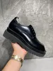 Nieuwe modeherenontwerper Echte lederen zwarte loafers schoenen ~ tops heren nieuwe designer loafers schoenen met doos