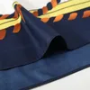 Halsdukar toppklass Silk halsduk sjal lyx balett flicka tryck röd svart marin blå brun mode foulard för kvinnor wraps 130130cm2668182