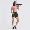 Yoga kıyafeti lululala yaz şortu açık boş zamanlar koşu pantolonlar kadınlar için fitness