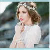Cabelos j￳ias clipes barrettes artesanais de cristal de cristal tiara wedding wedding hedsory elegante capace