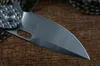 Coltello twosun M390 Piega la lama raso Flipper Regalo Regalo Titanium Maniglia per la caccia all'aperto Utility EDC con clip tascabile TS177