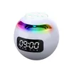 G90S Mini Bluetooth Speaker Wireless Box Wireless com LED Display Despertador Hifi TF Card MP3 Música Play