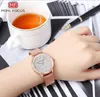 Luxury Shiny Mini Focus Womens Watch Japan Quartz Movement Rostfritt Steel Mesh Band 0044L Ladies Watches Wear Resistant Crystal296w