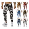 Camouflage Camo Cargo Pants Men Casual Cotton Multi Pocket Long Trousers Hip Hop Joggers Urban Overalls Military Tactical Pants H1223